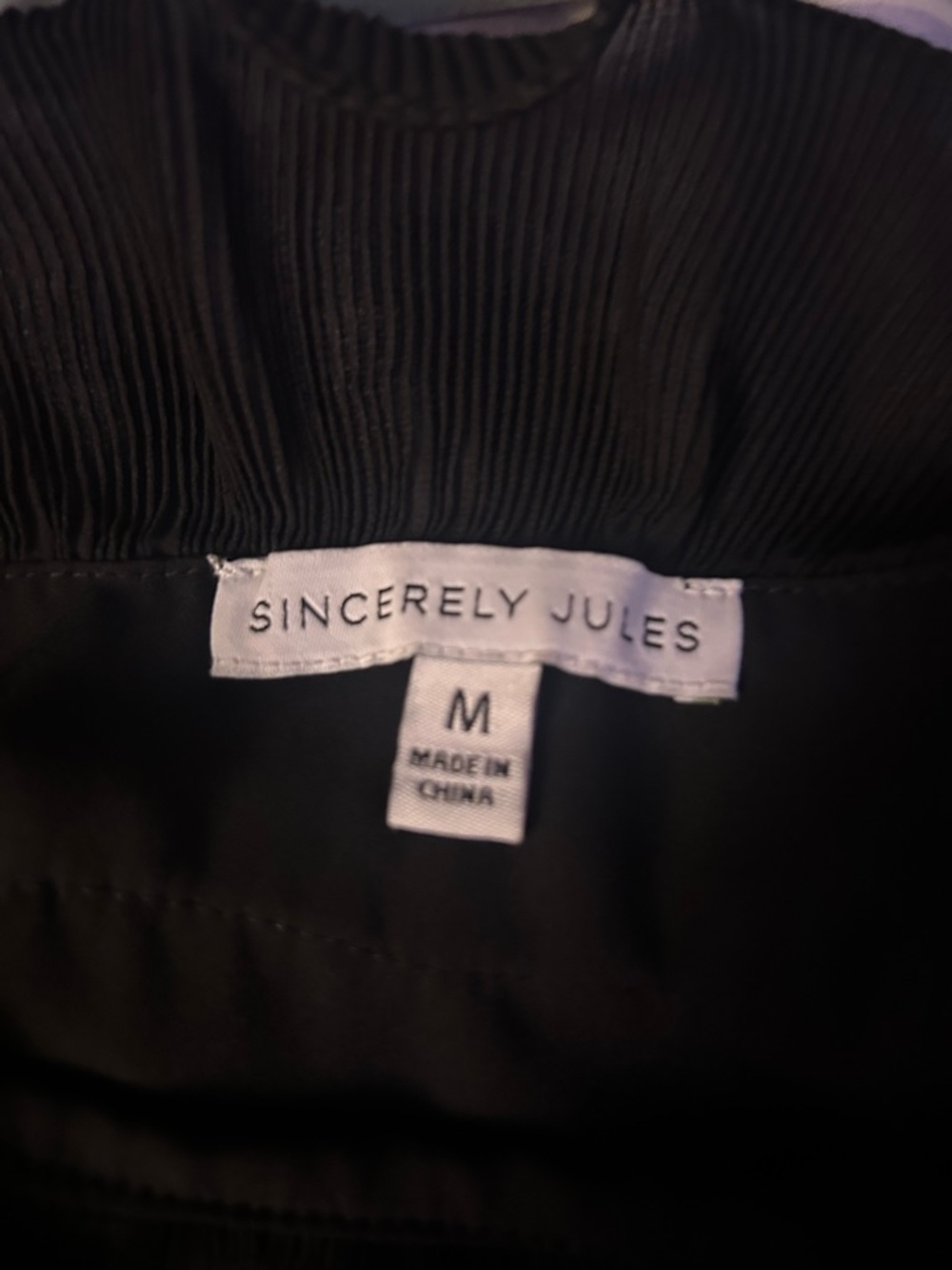 Sincerely Jules Black‎ Dress Labelled M - Picture 3 of 3